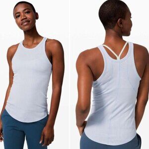 Lululemon Full Day Ahead Tank Daydream Blue Size M/L